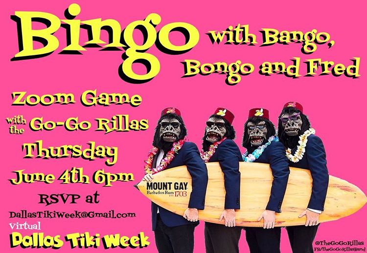 Bingo With Bango, Bongo And Fred - The GO-GO Rillas